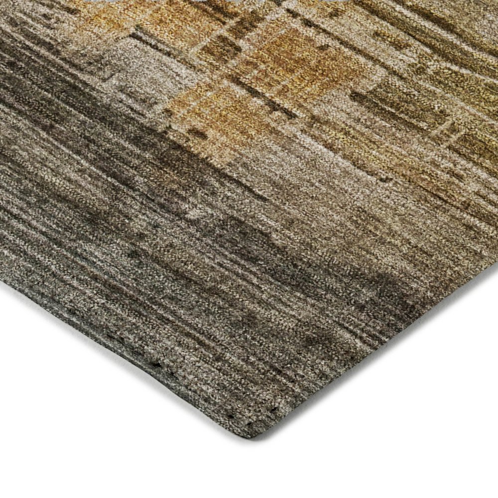 Luxury Washable Indoor/Outdoor Kochi Granite 1'8" x 2'6" Rug. Picture 2