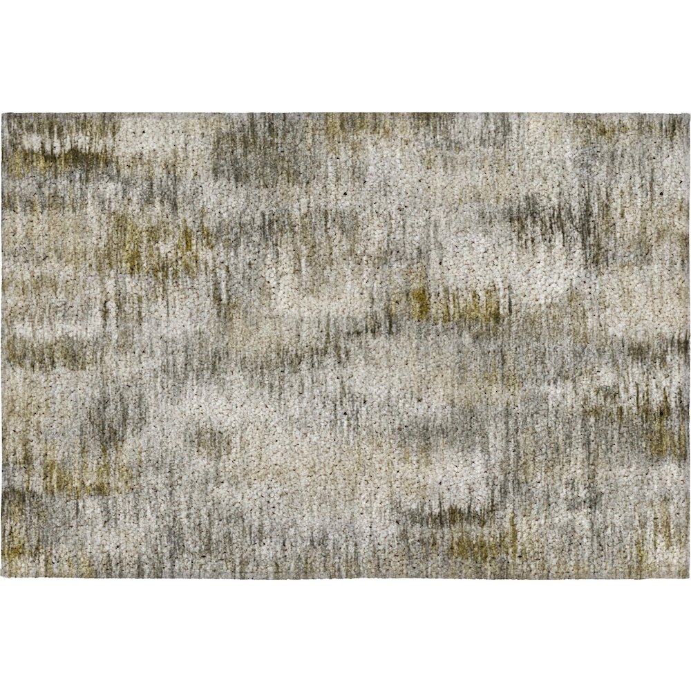 Luxury Washable Indoor/Outdoor Kochi Mocha 1'8" x 2'6" Rug. Picture 1