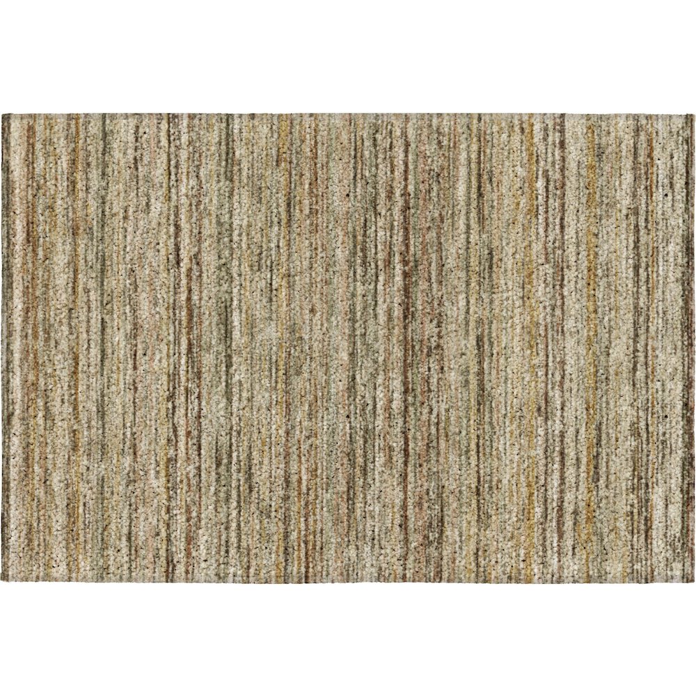 Luxury Washable Indoor/Outdoor Kochi Mocha 1'8" x 2'6" Rug. Picture 1