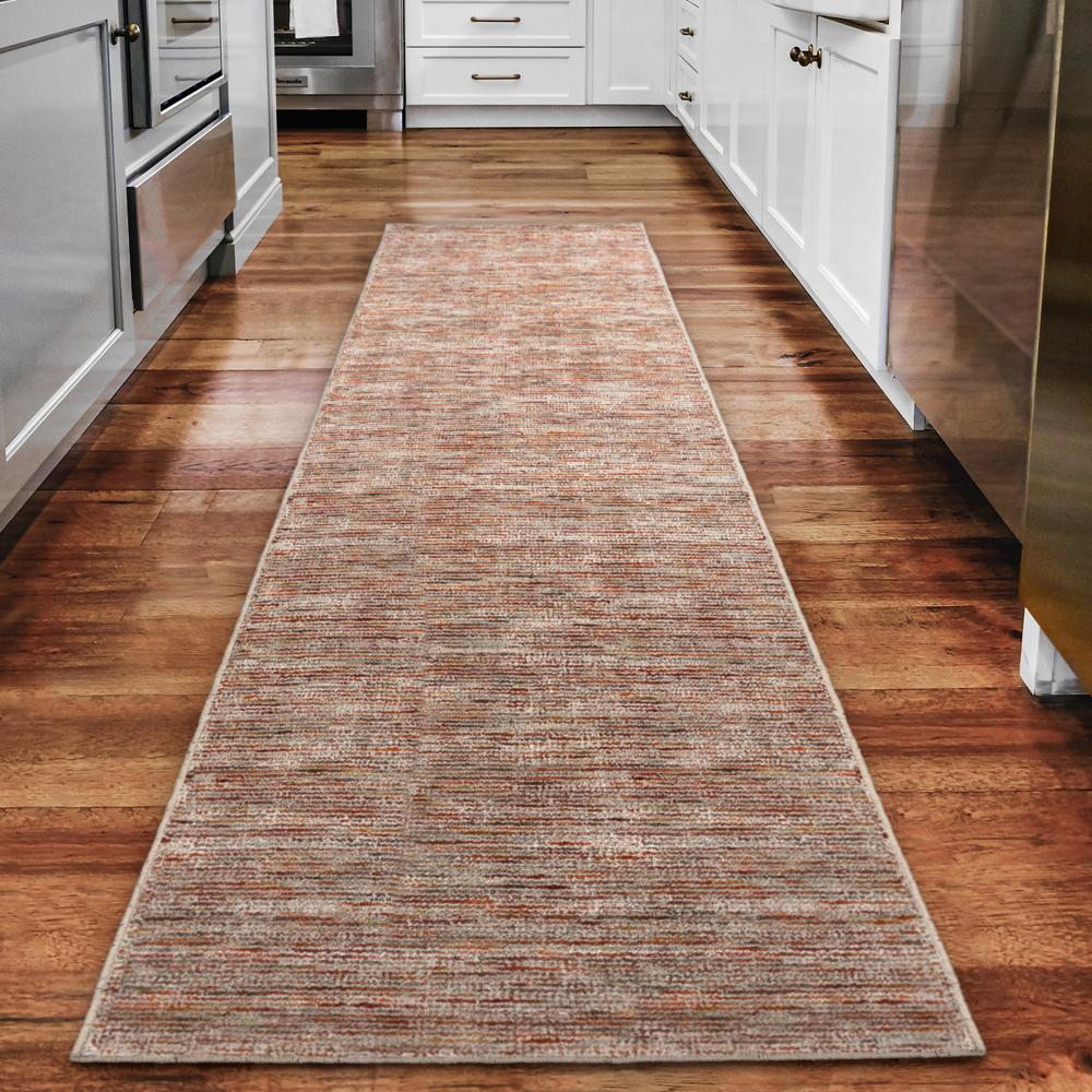 Arcata AC1 Paprika 2'3" x 7'6" Runner Rug. Picture 2