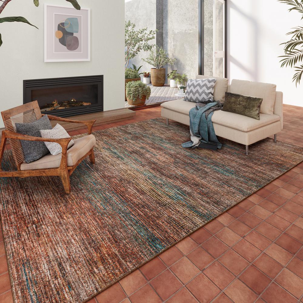 Ciara CR1 Paprika 10' x 14' Rug. Picture 2