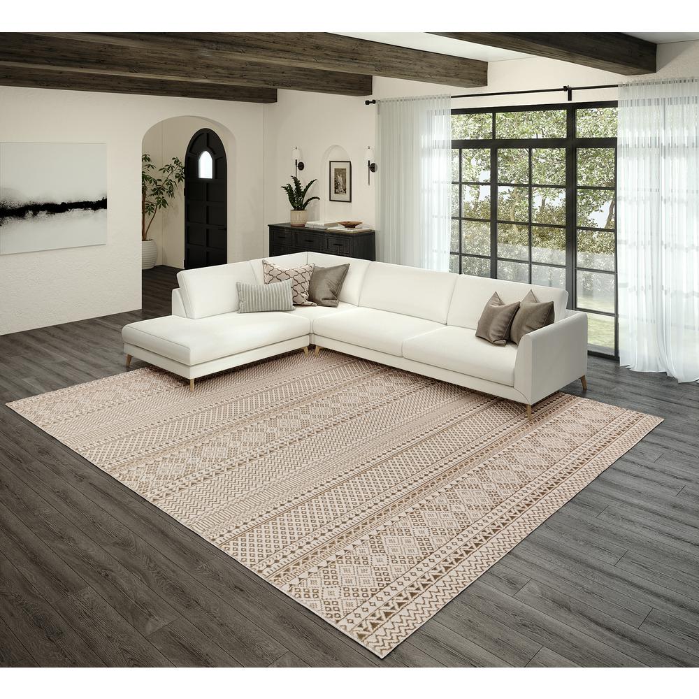 Rhodes RR2 Taupe 3'2" x 5'1" Rug. Picture 2