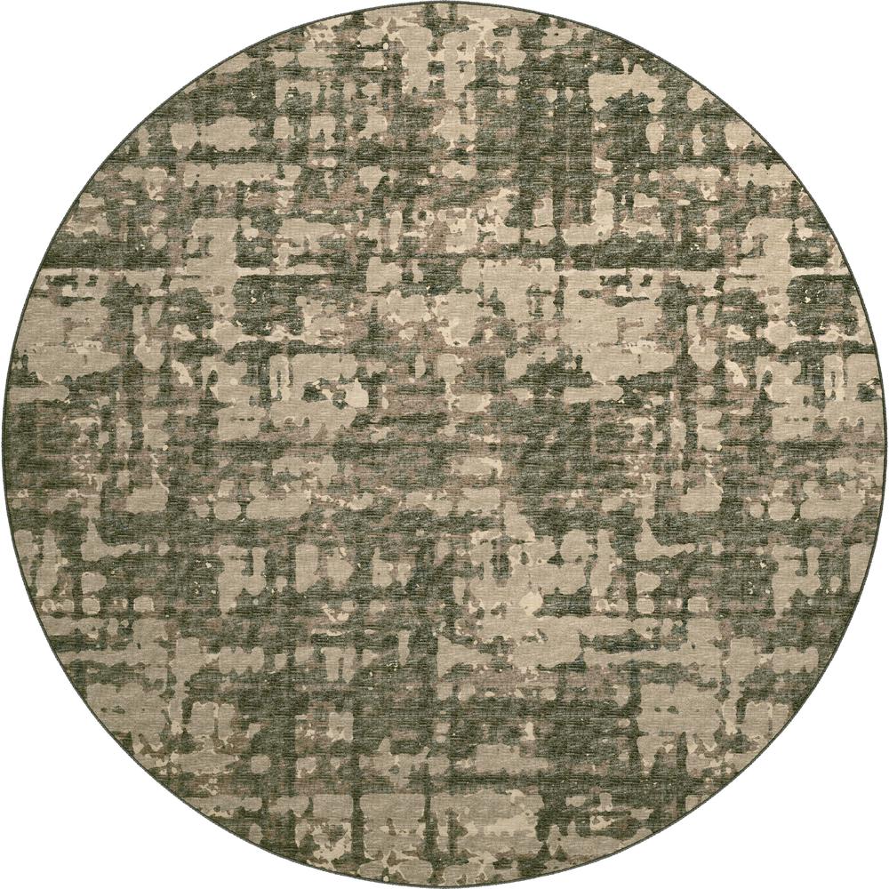 Brisbane BR5 Desert 8' x 8' Round Rug. Picture 1