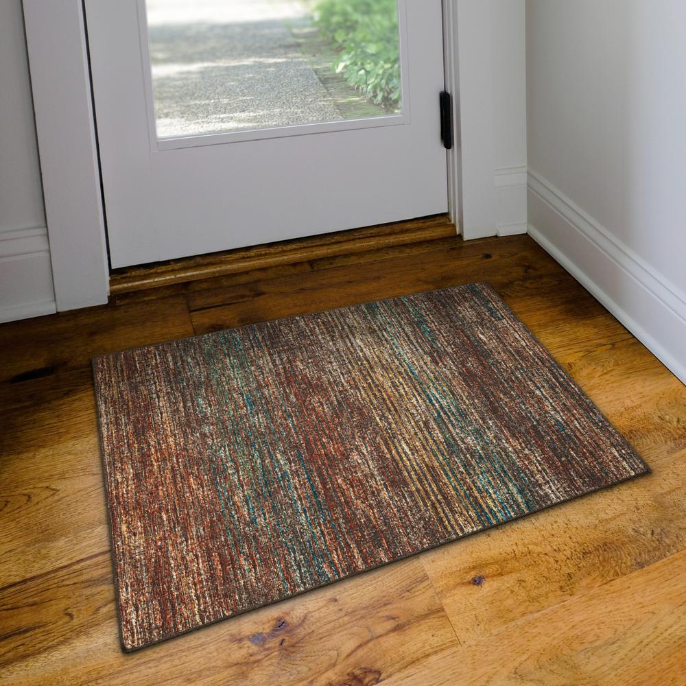 Ciara CR1 Paprika 2' x 3' Rug. Picture 2
