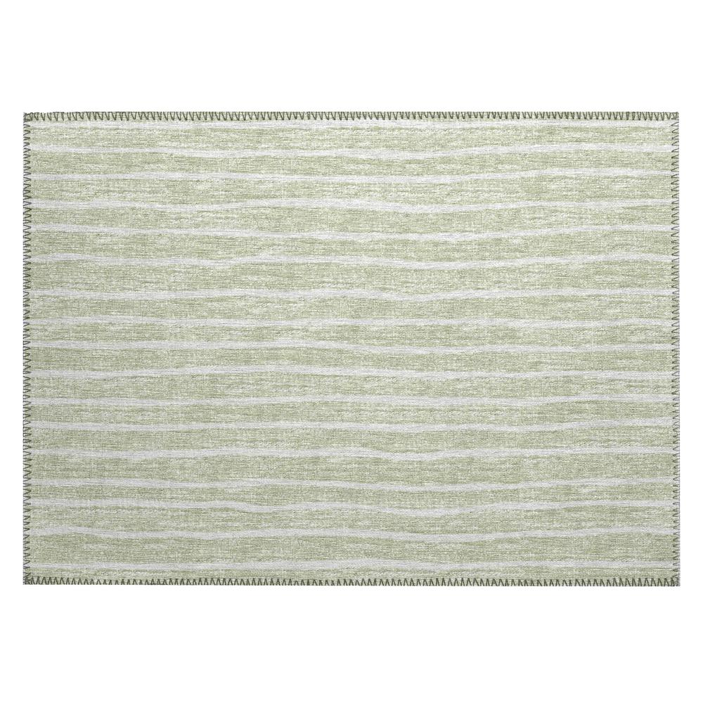 Indoor/Outdoor Laidley LA1 Mist Washable 1'8" x 2'6" Rug. Picture 1
