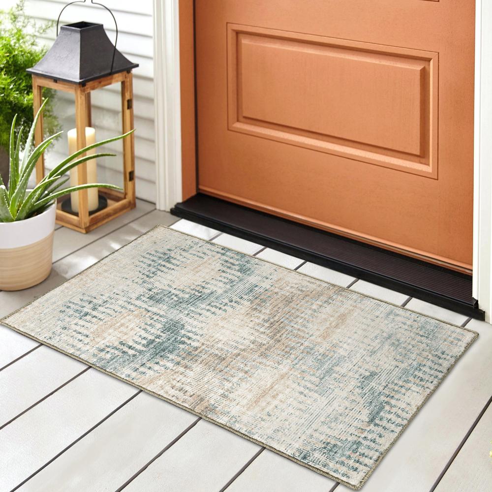 Brisbane BR9 Seascape 1'8" x 2'6" Rug. Picture 2