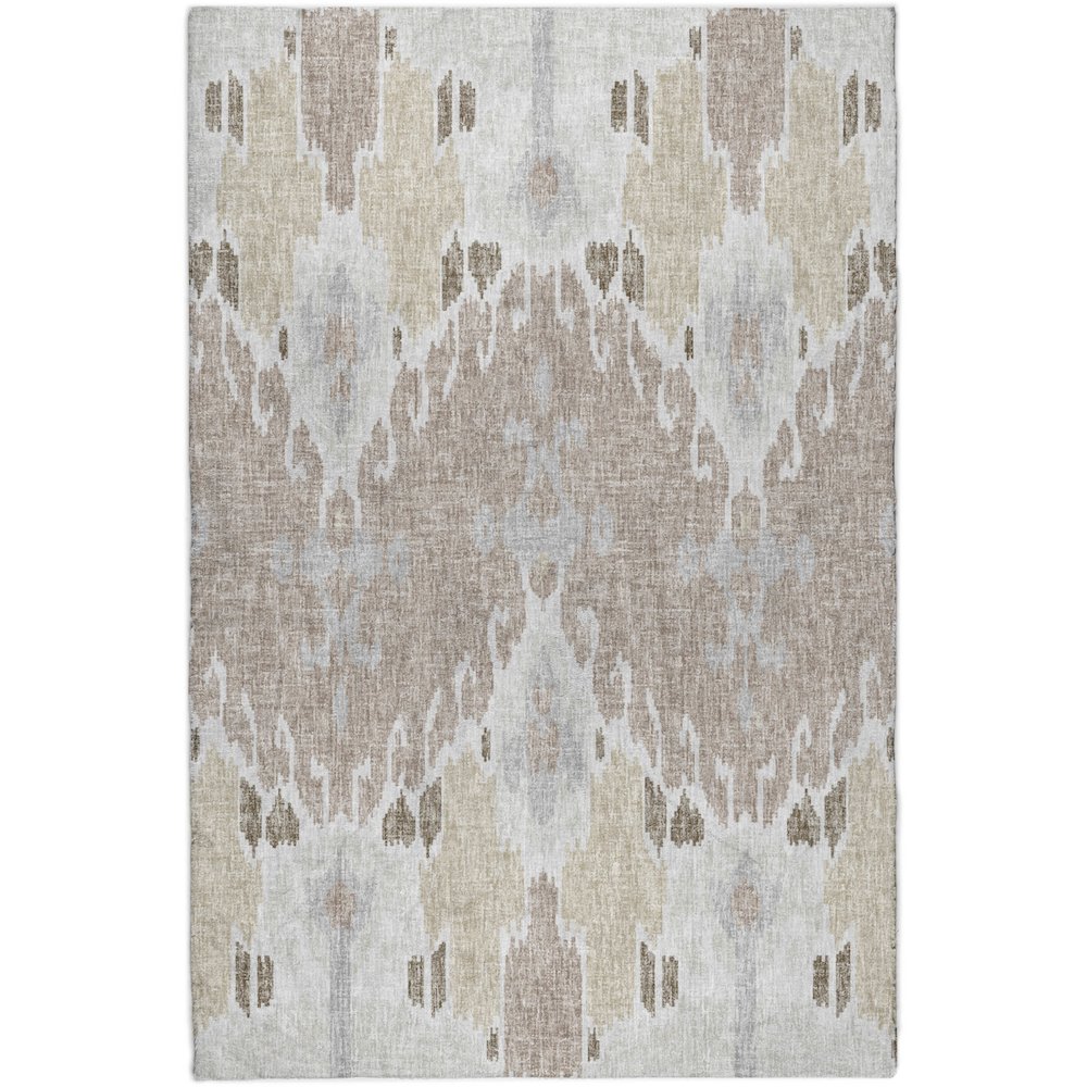 Luxury Washable Lorenzo Ivory 2'6" x 3'10" Rug. Picture 1