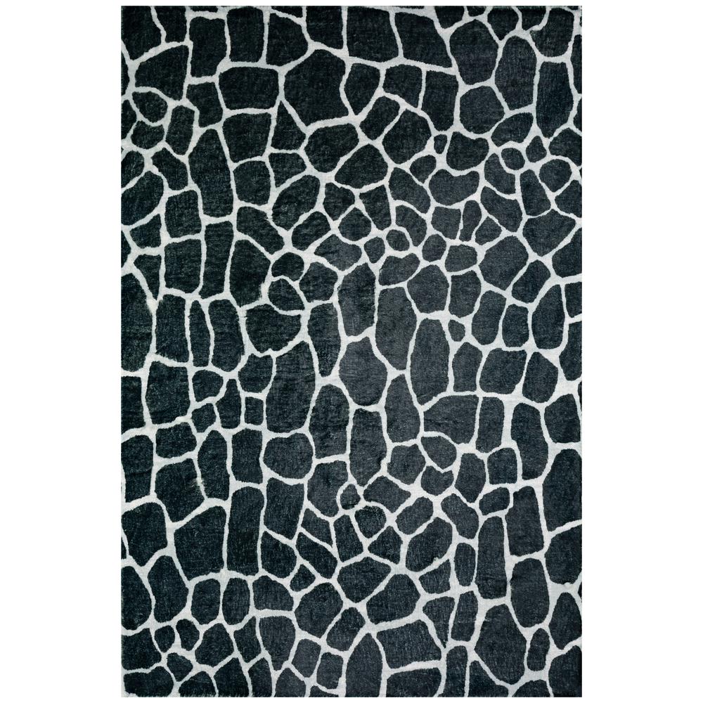 Akina AK4 Midnight 1'8" x 2'6" Rug. Picture 1
