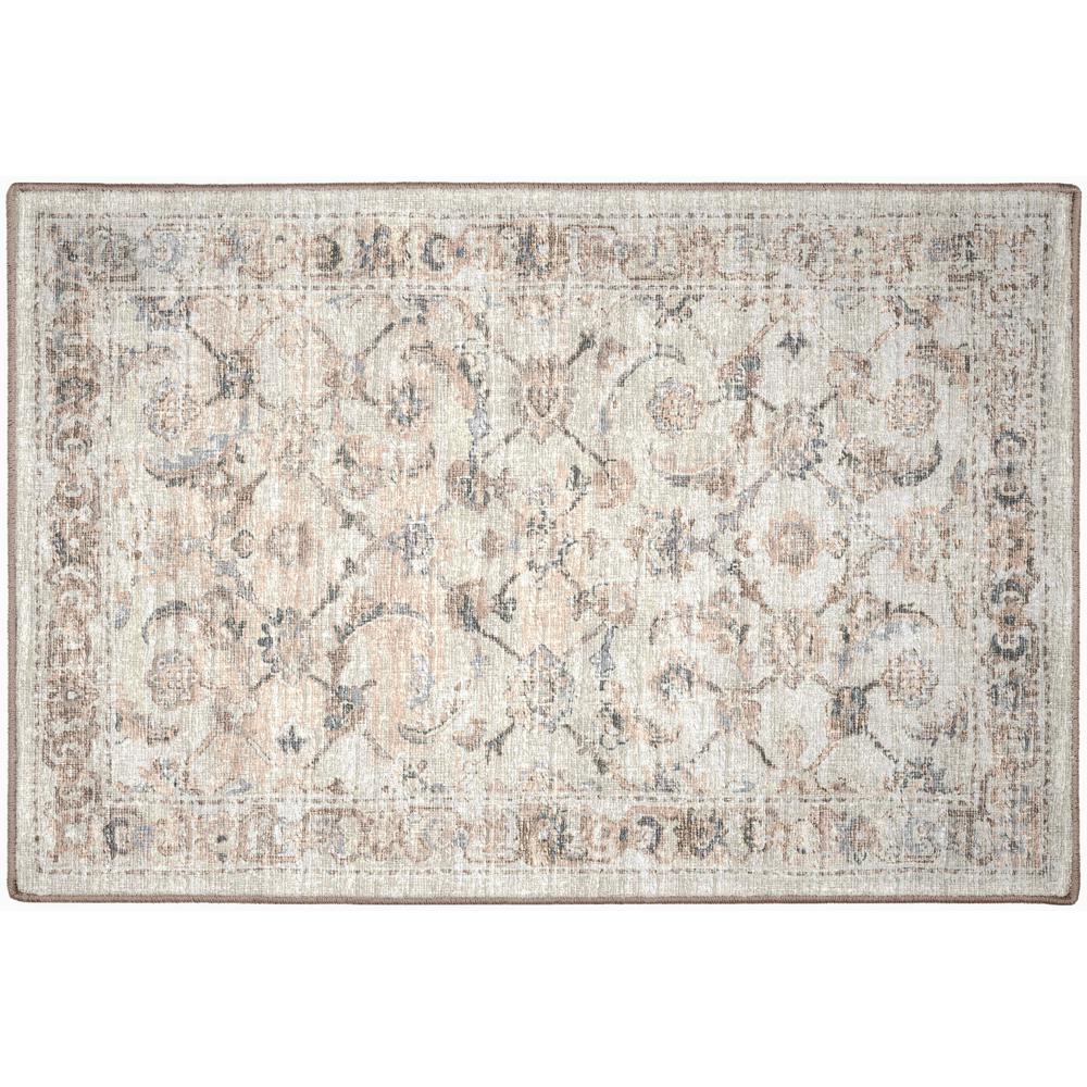 Jericho JC4 Linen 2' x 3' Rug. Picture 1