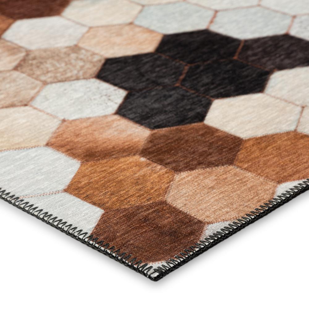 Laredo Multi Animal Patchwork 1'8" x 2'6" Accent Rug Multi ALR39. Picture 3