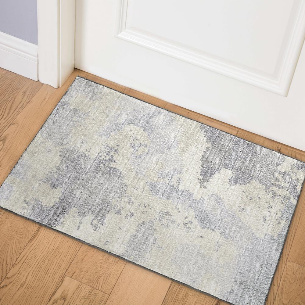 Camberly CM2 Graphite 1'8" x 2'6" Rug. Picture 2