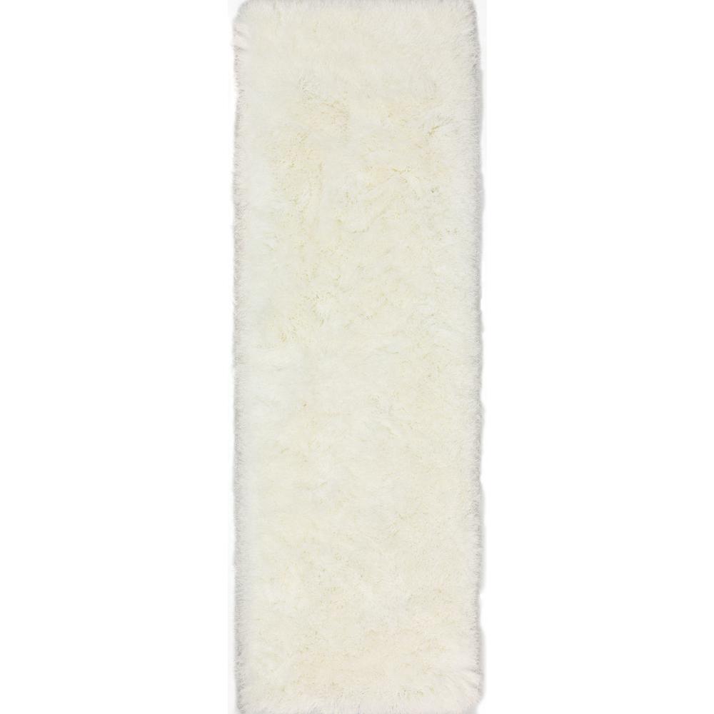 Impact IA100 Ivory 2'3" x 7'6" Runner Rug. Picture 1