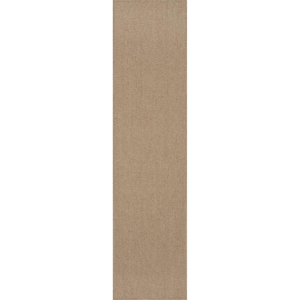 Monaco Sisal MC200 Ecru 2'3" x 7'6" Runner Rug. Picture 1