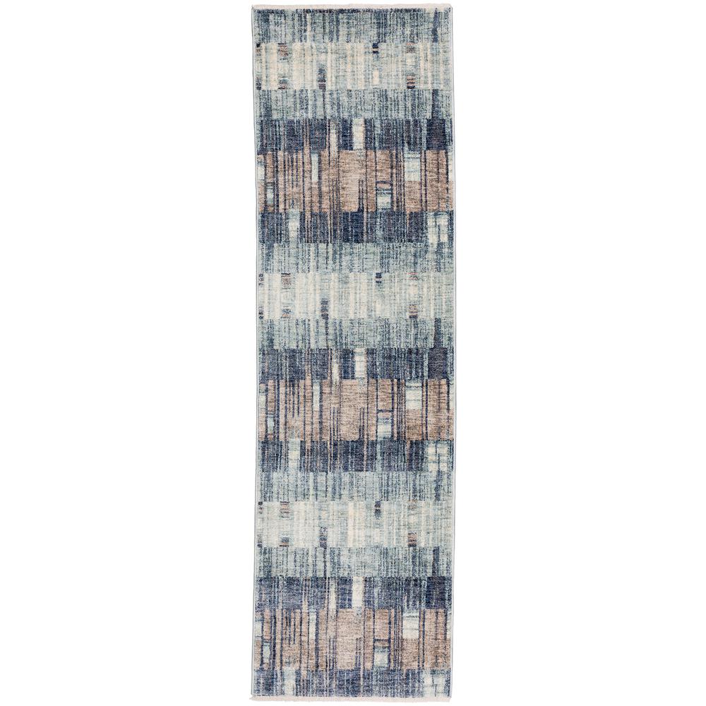 Neola NA11 Navy 2'3" x 7'10" Rug. Picture 1