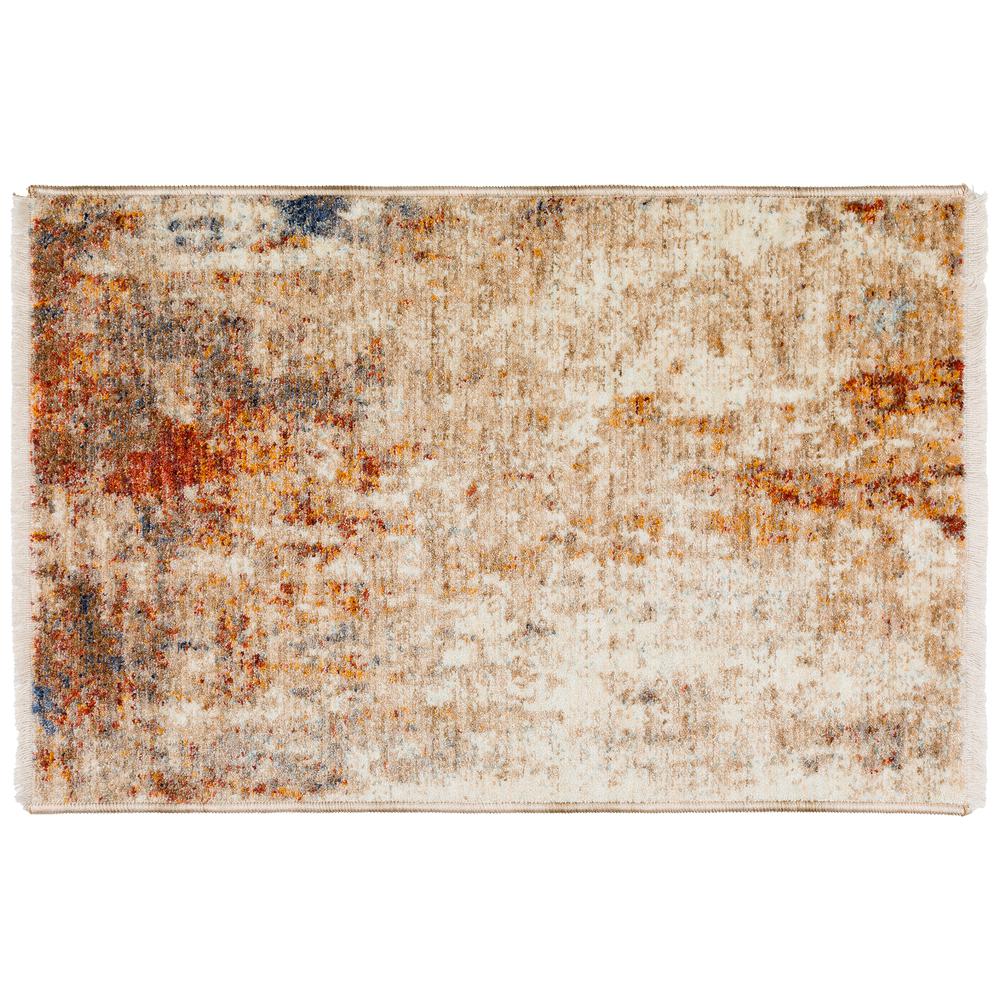 Neola NA1 Beige 1'8" x 2'6" Rug. Picture 1