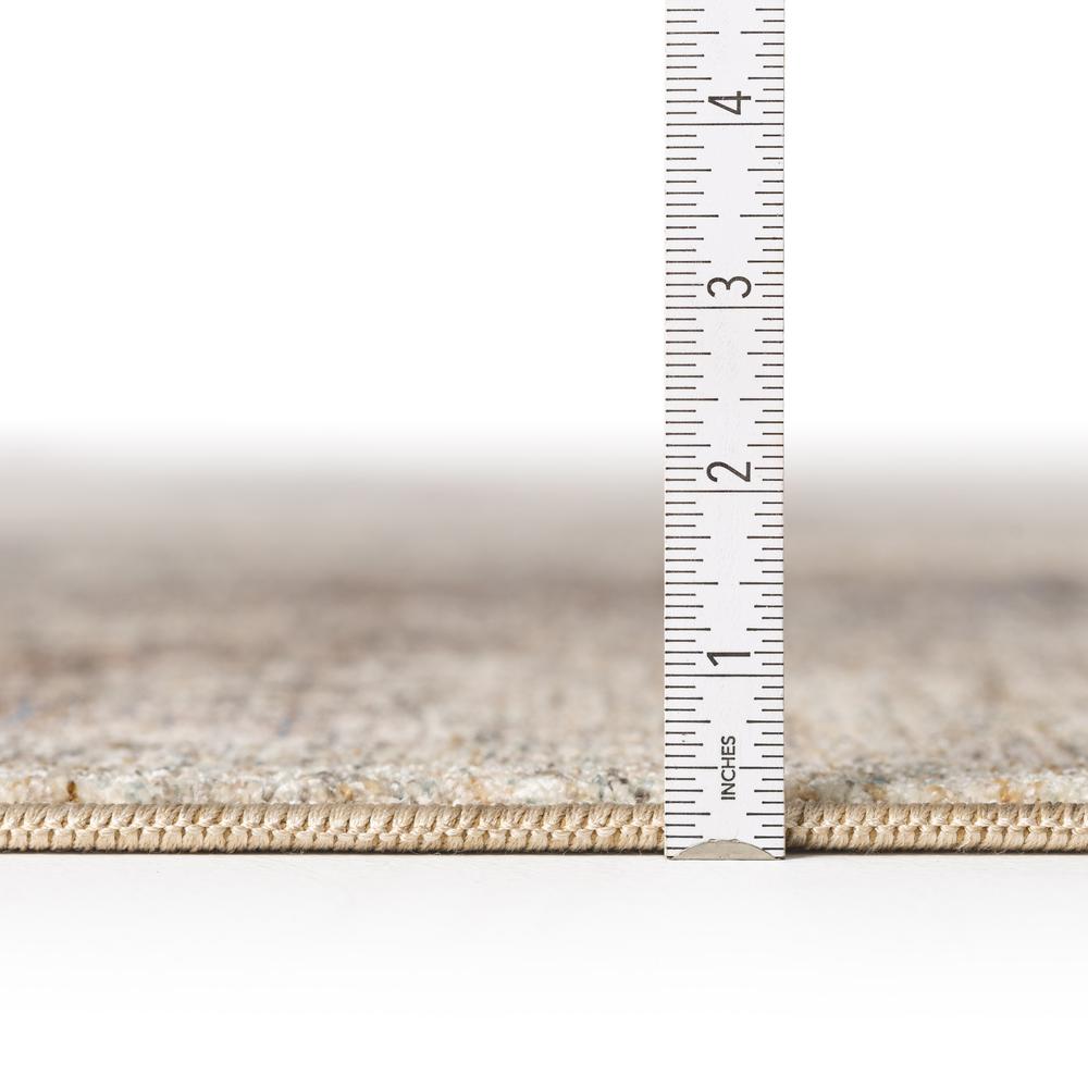 Neola NA8 Taupe 1'8" x 2'6" Rug. Picture 3