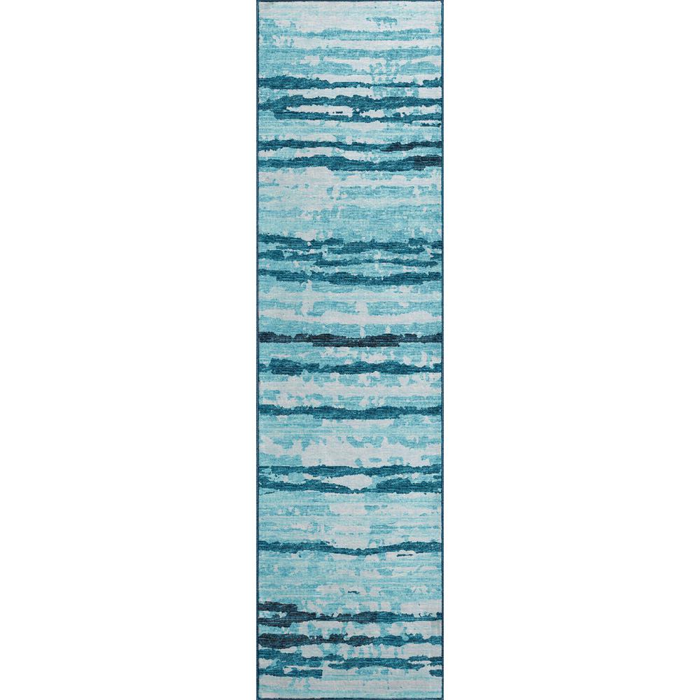 Brisbane BR4 Sky 2'3" x 7'6" Runner Rug. Picture 1