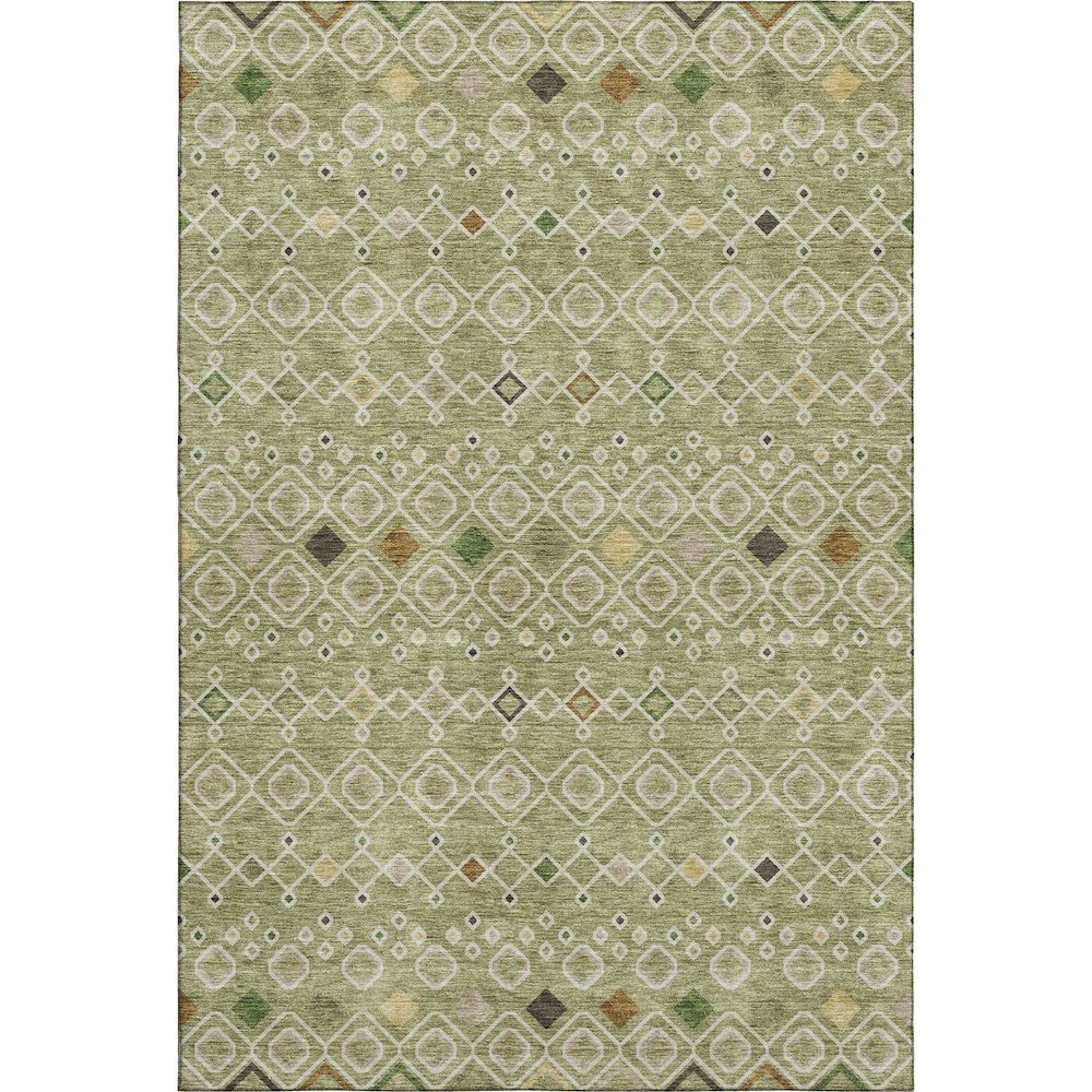 Machine Washable Indoor/Outdoor Neo Sage 2'6" x 3'10" Rug. Picture 1