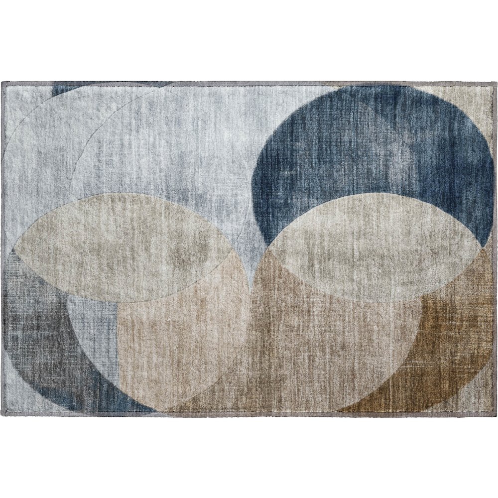 Machine Washable Indoor/Outdoor Neo Sky 1'8" x 2'6" Rug. Picture 1