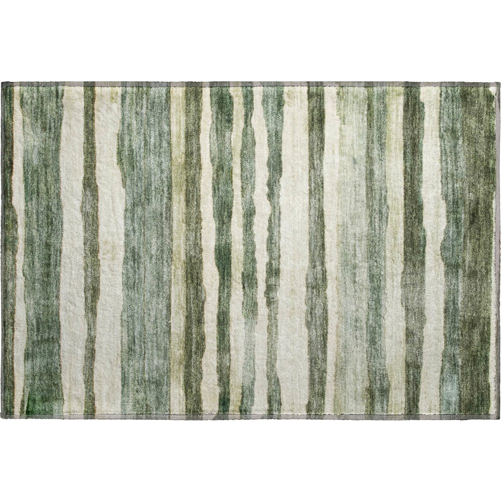 Machine Washable Indoor/Outdoor Neo Sage 1'8" x 2'6" Rug. Picture 1