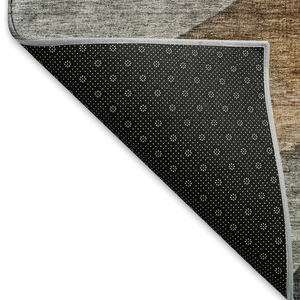 Machine Washable Indoor/Outdoor Neo Khaki 1'8" x 2'6" Rug. Picture 4