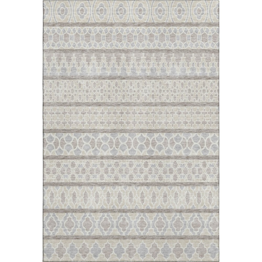 Machine Washable Indoor/Outdoor Neo Ivory 2'6" x 3'10" Rug. Picture 1