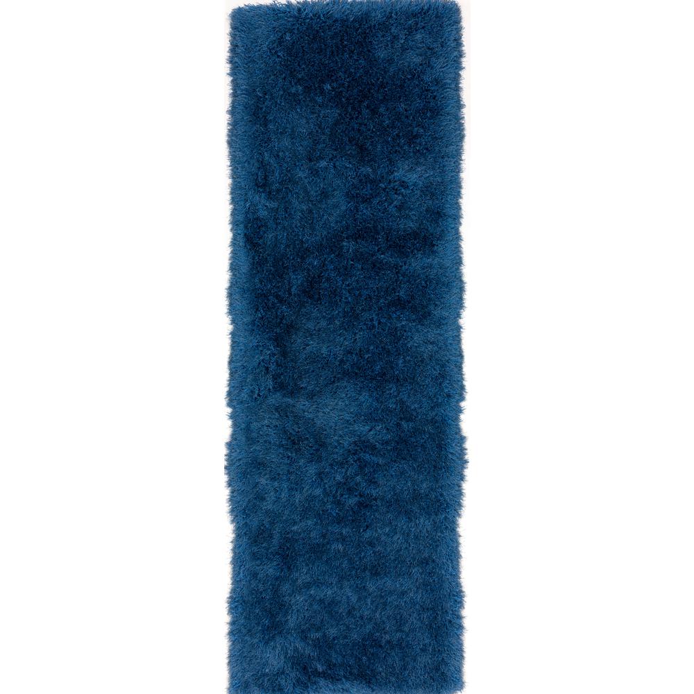 Impact IA100 Navy 2'3" x 7'6" Runner Rug. Picture 1
