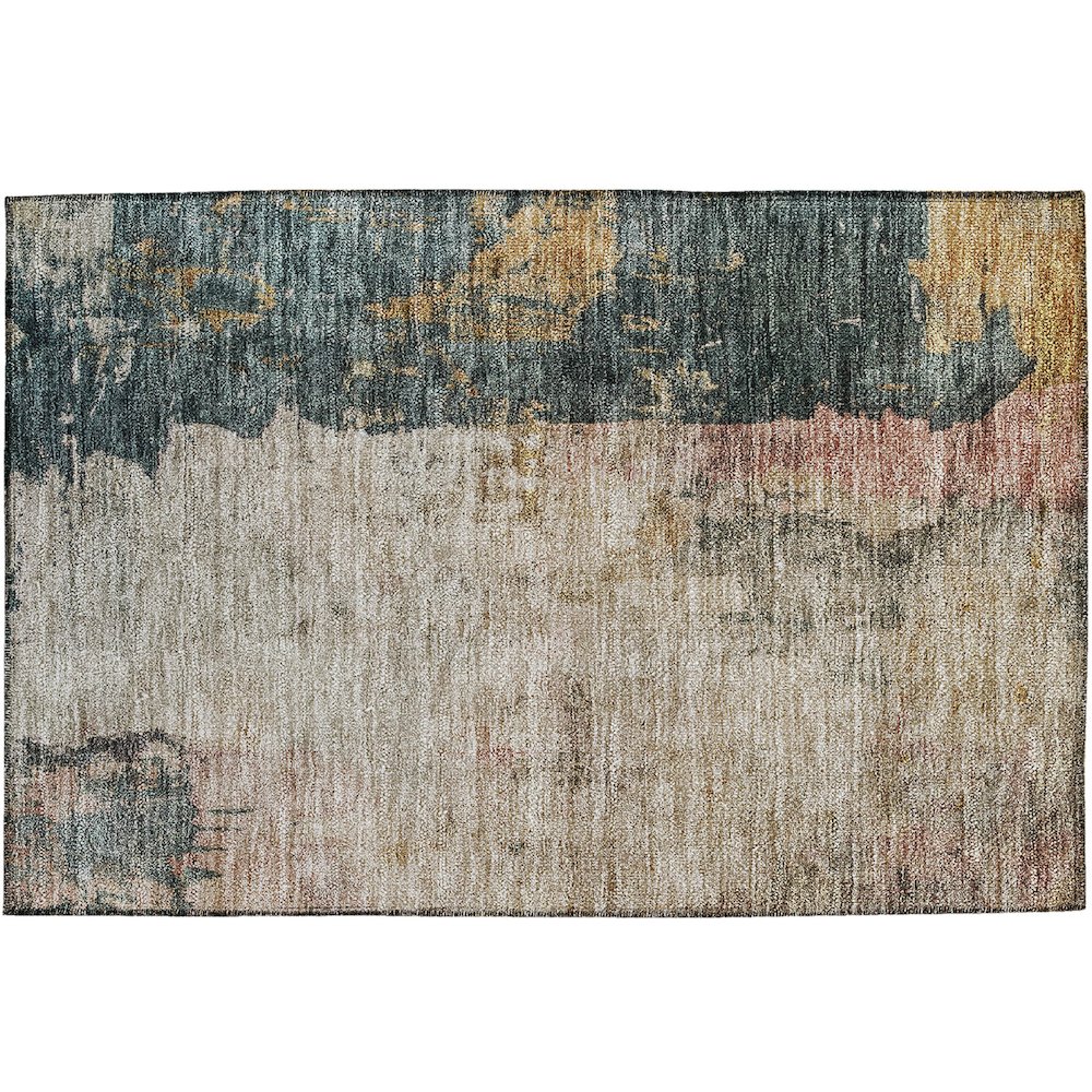 Indoor/Outdoor Nouveau Taupe 1'8" x 2'6" Rug. Picture 1