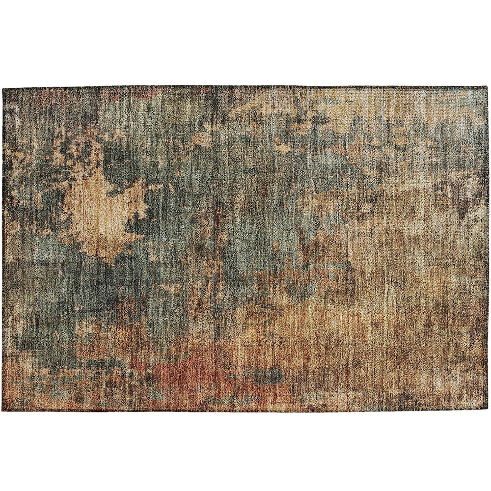 Indoor/Outdoor Nouveau Sage 1'8" x 2'6" Rug. Picture 1