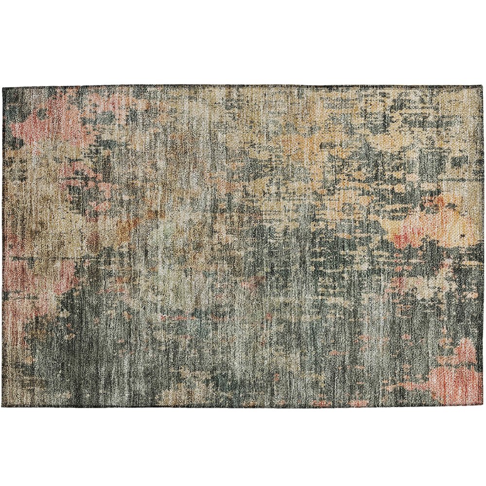 Indoor/Outdoor Nouveau Sage 1'8" x 2'6" Rug. Picture 1