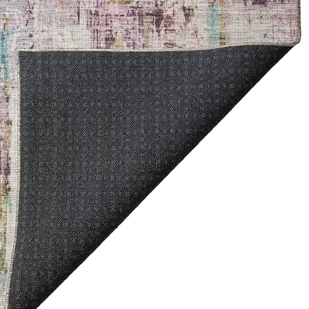 Indoor/Outdoor Nouveau Lavender 1'8" x 2'6" Rug. Picture 4