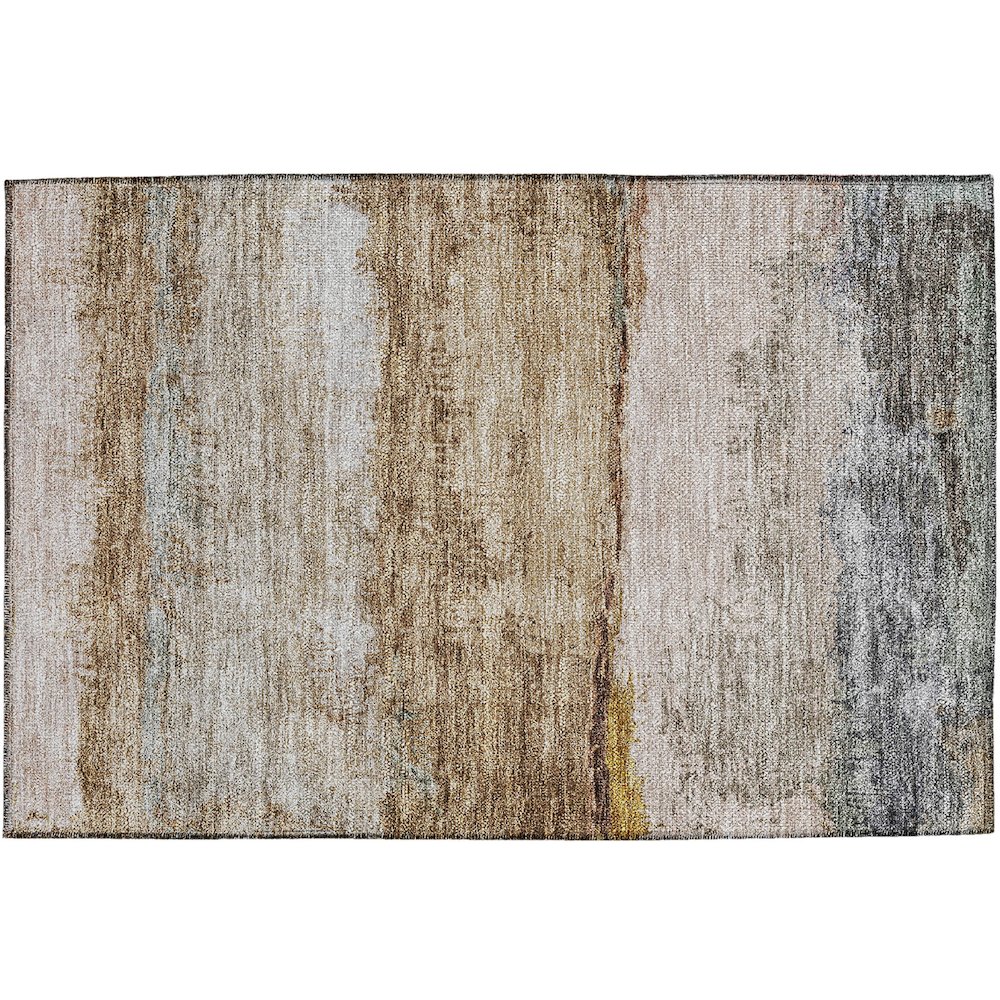 Indoor/Outdoor Nouveau Beige 1'8" x 2'6" Rug. Picture 1