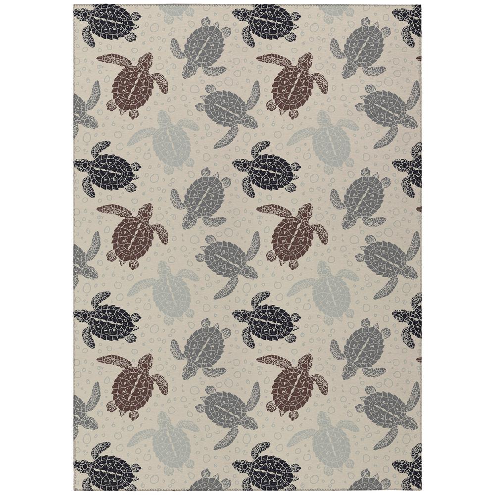Indoor/Outdoor Surfside ASR43 Sand Washable 10' x 14' Rug. Picture 1