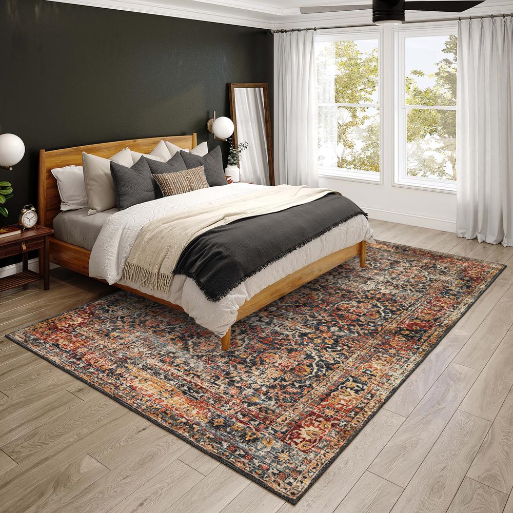 Jericho JC3 Charcoal 10' x 14' Rug. Picture 2