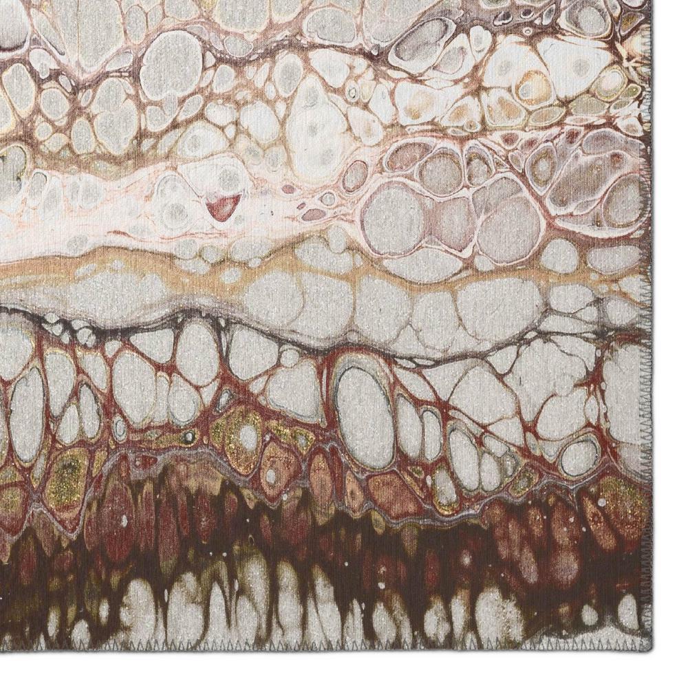 Karina Riverbed Modern Abstract 1'8" x 2'6" Accent Rug Riverbed AKC45. Picture 2