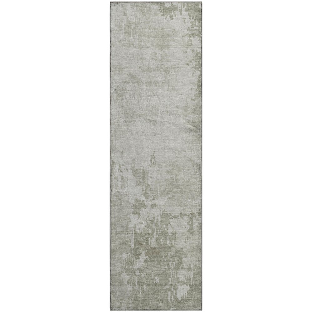 Machine Washable Indoor/Outdoor Pacifica Linen 2'3" x 7'6" Runner Rug. Picture 1