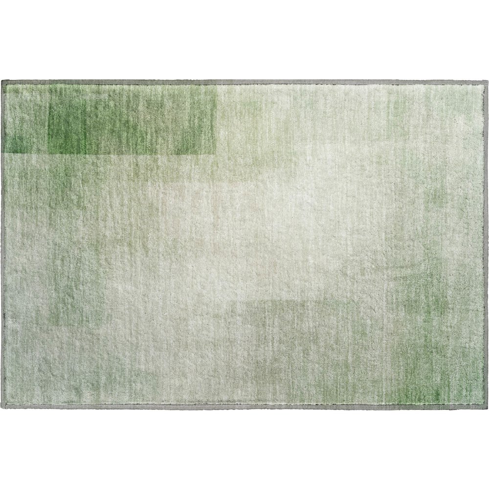 Machine Washable Indoor/Outdoor Pacifica Aloe 1'8" x 2'6" Rug. Picture 1