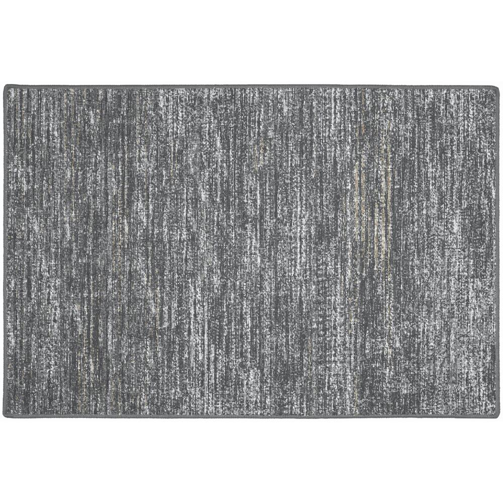 Ciara CR1 Charcoal 2' x 3' Rug. Picture 1