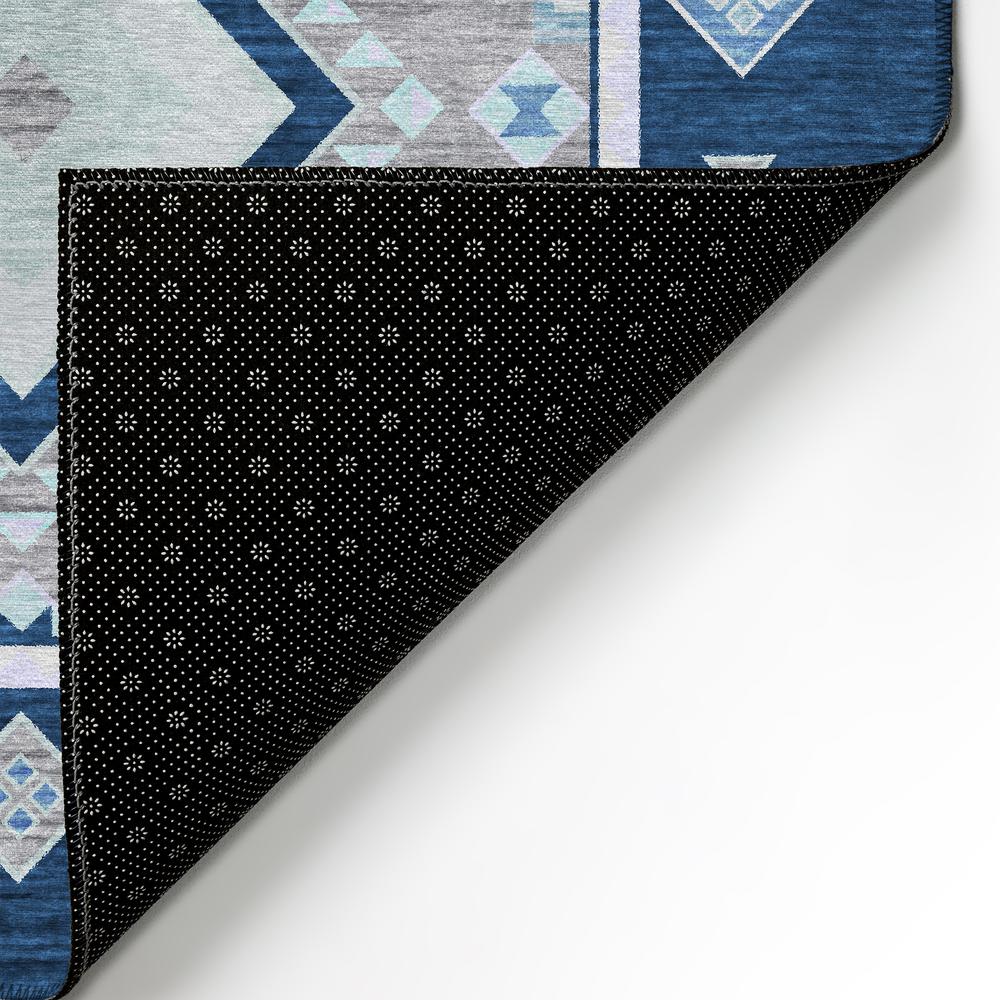 Indoor/Outdoor Phoenix PH2 Denim Washable 2'6" x 3'10" Rug. Picture 5