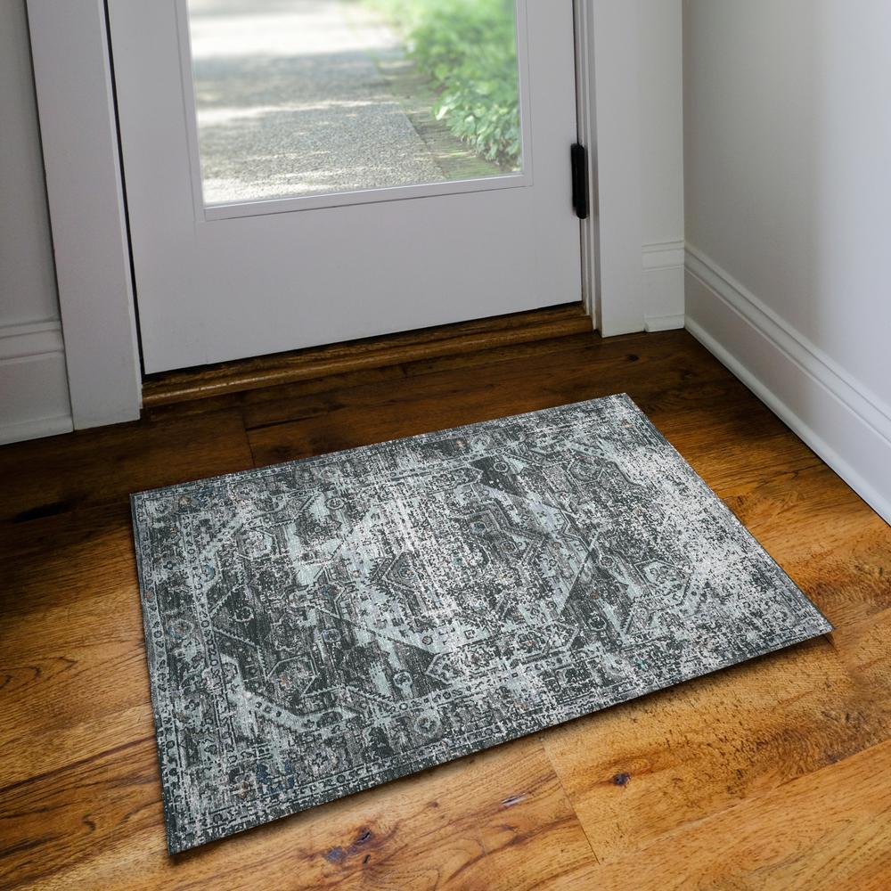 Jericho JC5 Steel 2' x 3' Rug. Picture 2