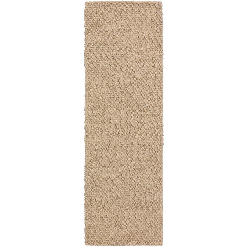 Gorbea GR1 Latte 2'3" x 7'6" Runner Rug. Picture 1
