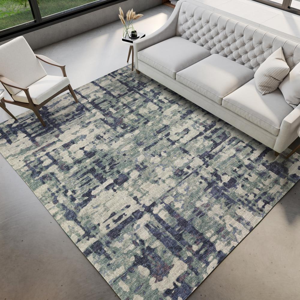 Brisbane BR5 Eggplant 3' x 5' Rug. Picture 2