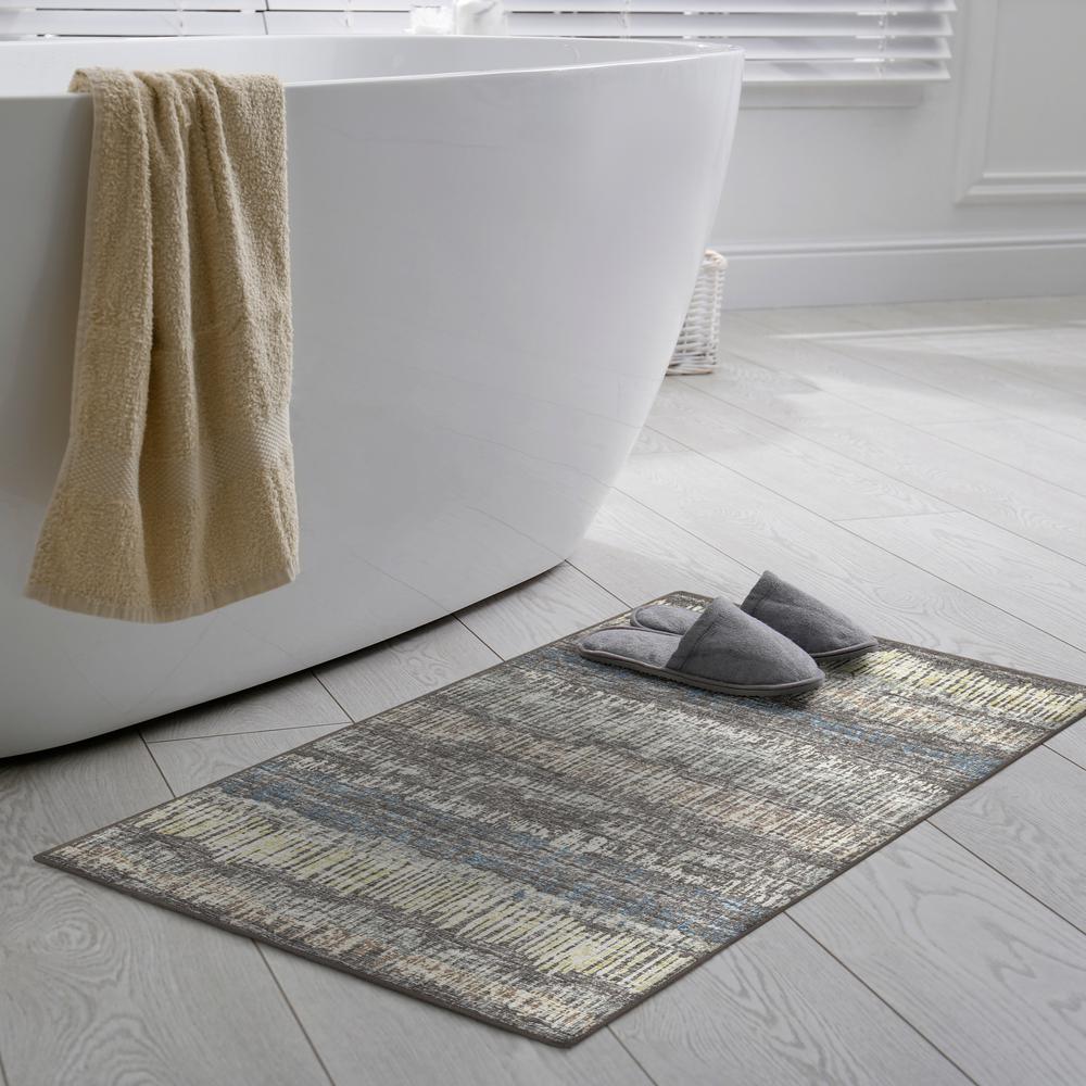 Winslow WL4 Charcoal 2' x 3' Rug. Picture 2