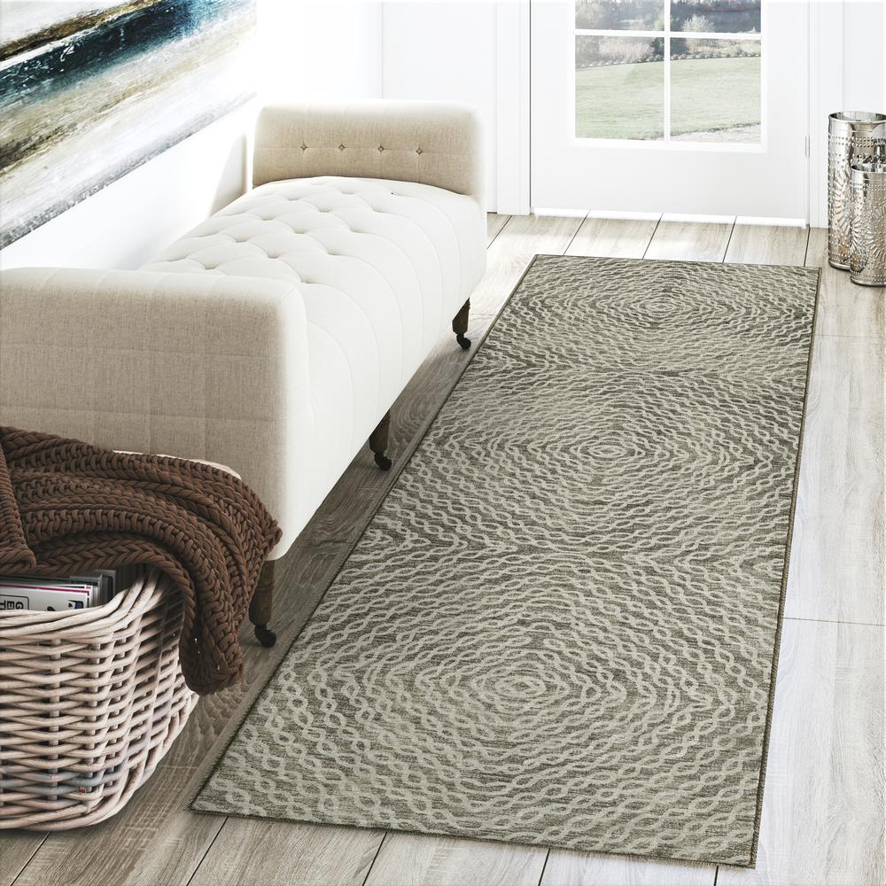 Brisbane BR3 Mink 2'3" x 7'6" Runner Rug. Picture 2