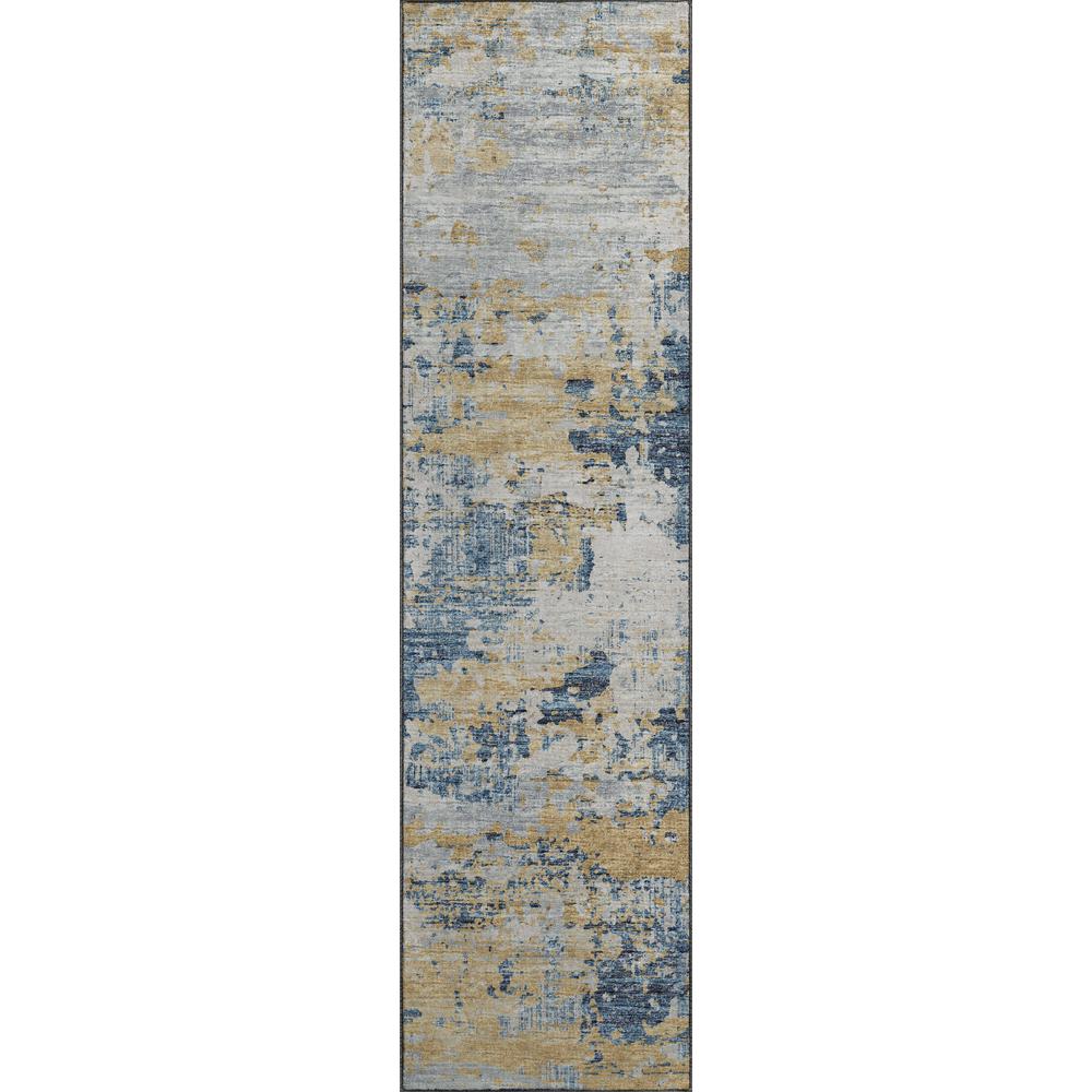 Camberly CM4 Navy 2'3" x 7'6" Runner Rug. Picture 1