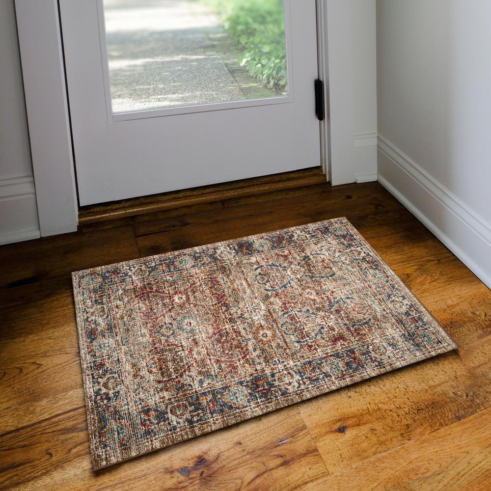 Jericho JC1 Taupe 2' x 3' Rug. Picture 2