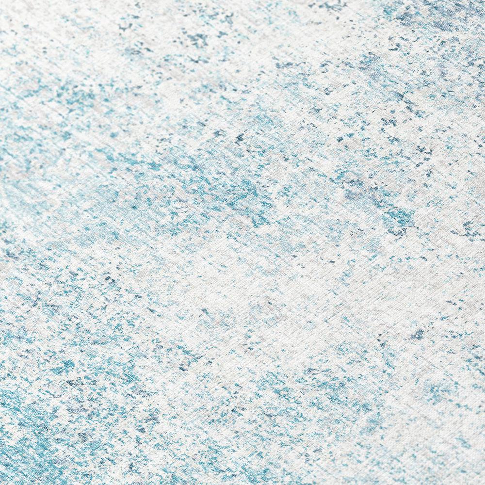 Rylee Blue Transitional Abstract 1'8" x 2'6" Accent Rug Blue ARY33. Picture 5