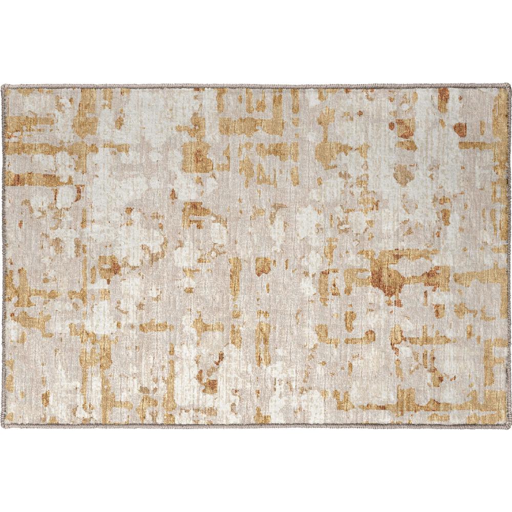Brisbane BR5 Khaki 1'8" x 2'6" Rug. Picture 1