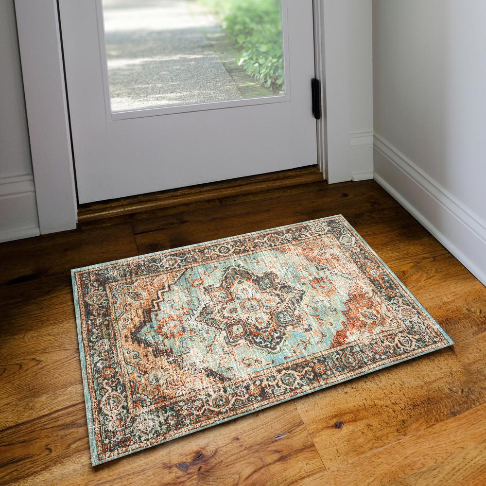 Jericho JC2 Mist 2' x 3' Rug. Picture 2