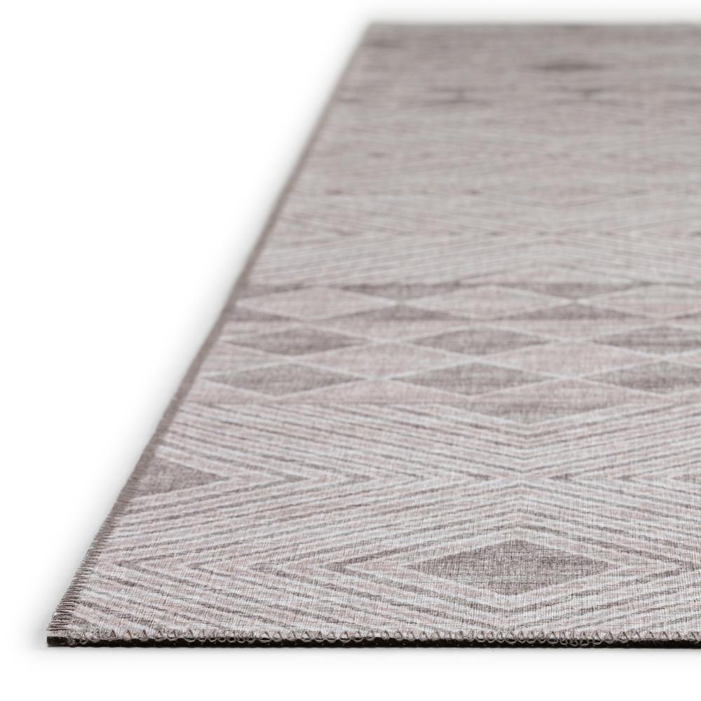 Yuma Taupe Transitional Southwest 1'8" x 2'6" Accent Rug Taupe AYU31. Picture 3